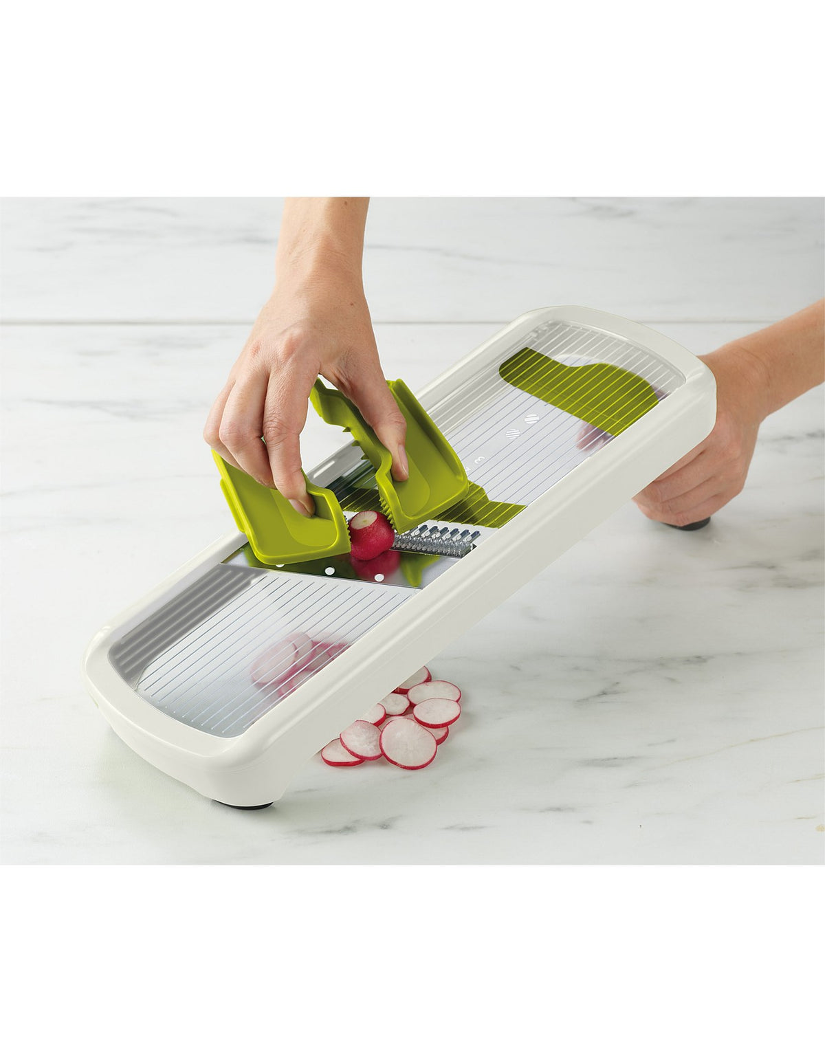 MULTI-GRIP MANDOLINE PLUS WHITE