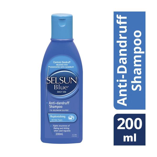 Blue Anti Dandruff Shampoo Replenishing
