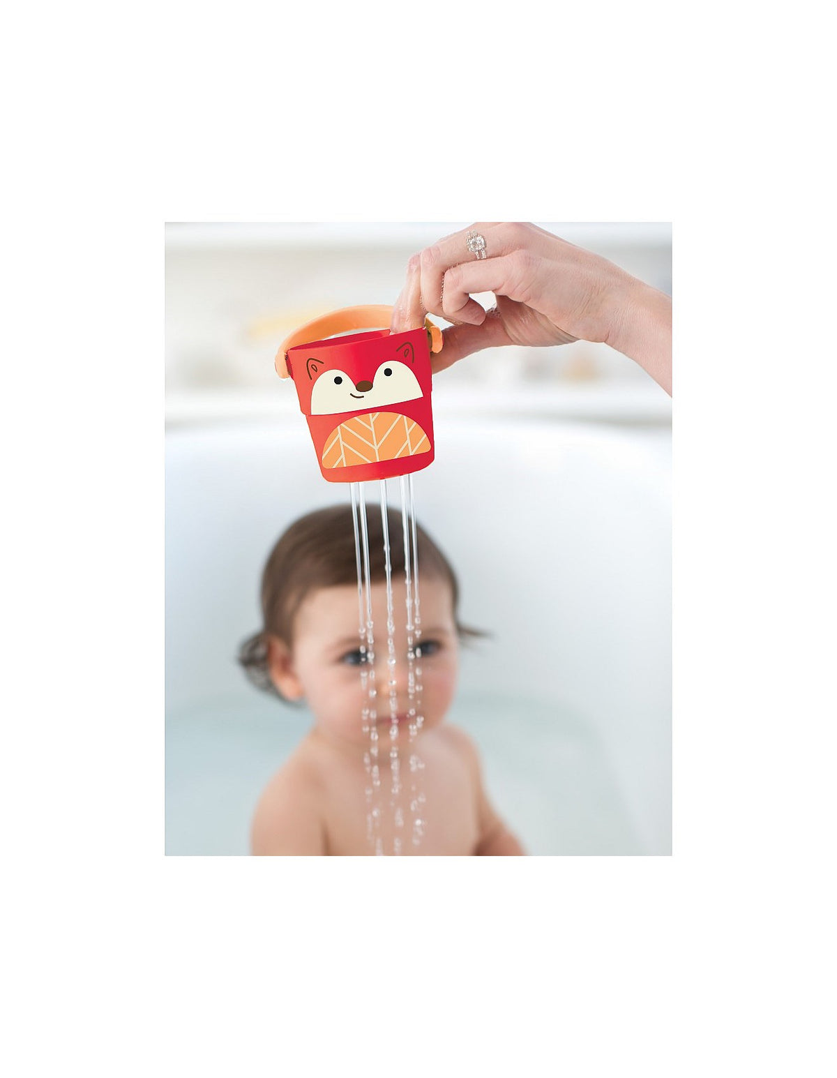Zoo Stack & Pour Buckets Bath Toy