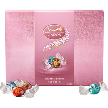 Lindt Lindor Assorted Chocolate Gift Box 232g
