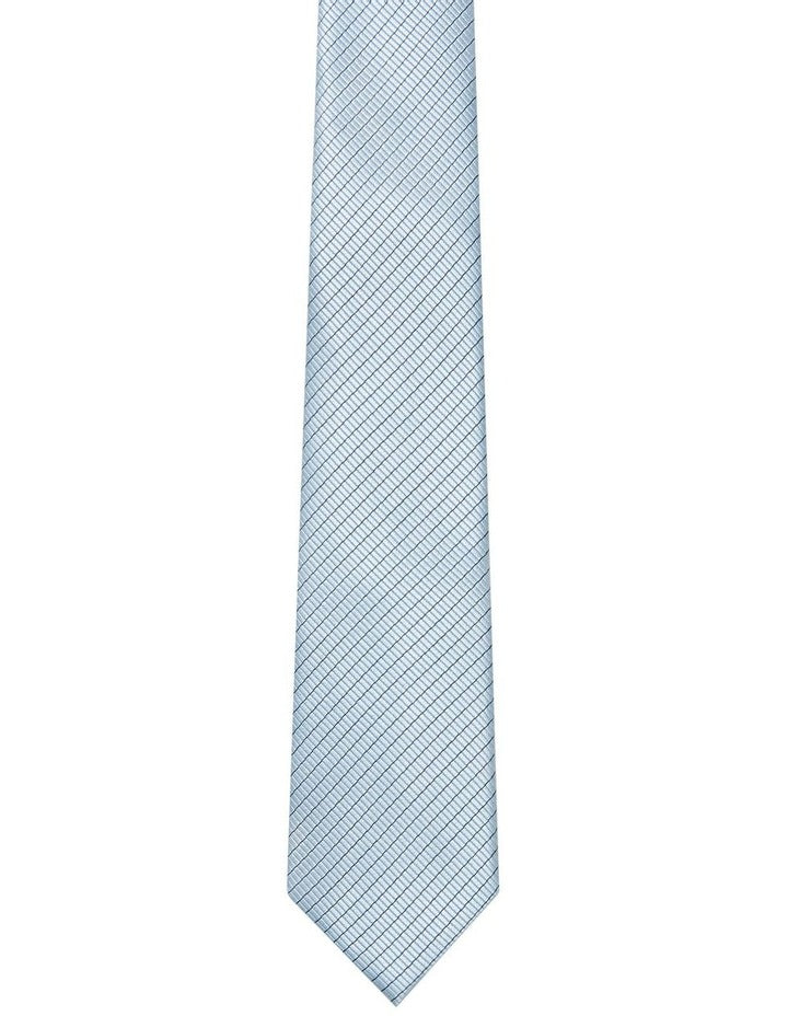 Stripe Tie in Grey