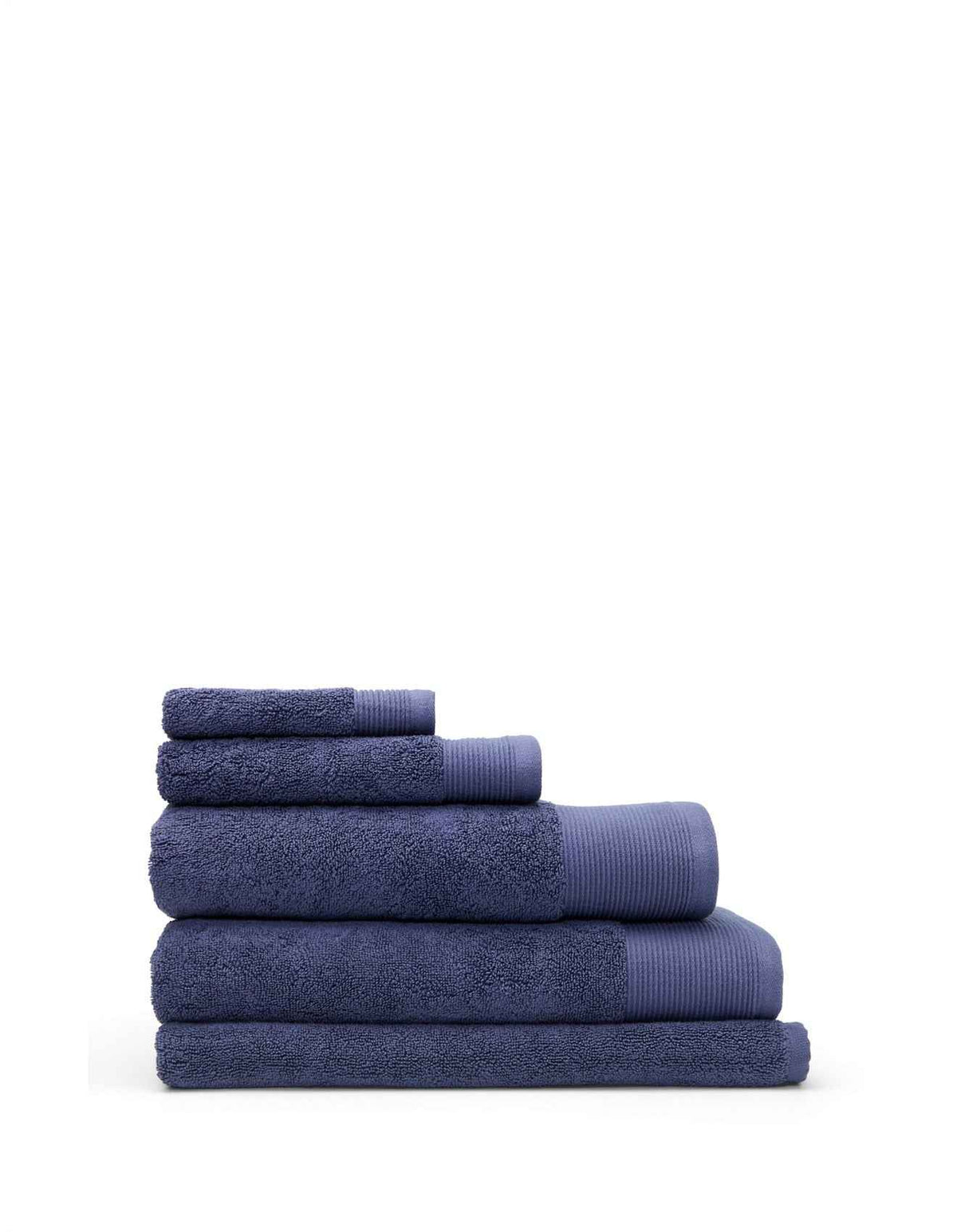 Ashford Australian Cotton 90cm x 150cm Bath Sheet Blue