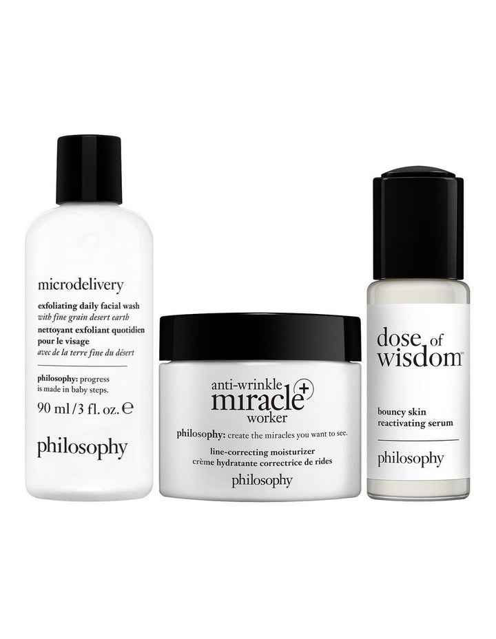 The Best Is Yet To Come Premium Skincare Holiday Gift Set 3 Piece