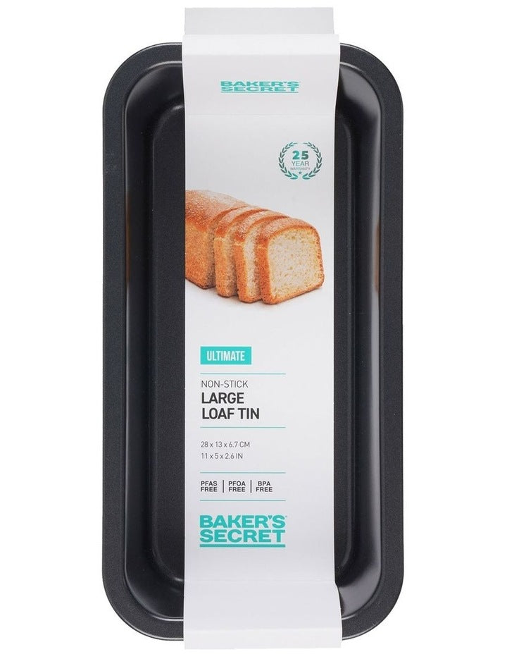 Ultimate Non-Stick Large Loaf Tin 28x13cm in Black