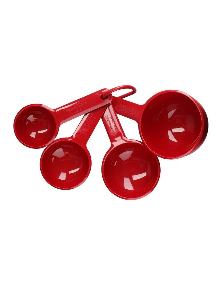 Measuring Cups Set Of Four in Empire Red