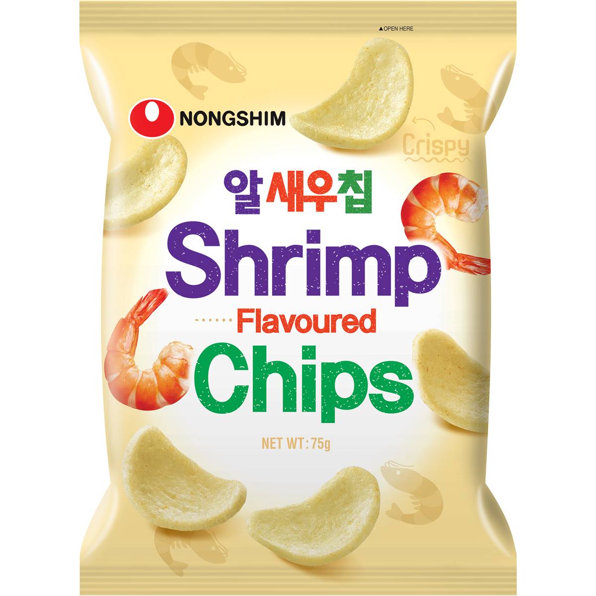 Nong Shim Shrimp Meat Chips 75g