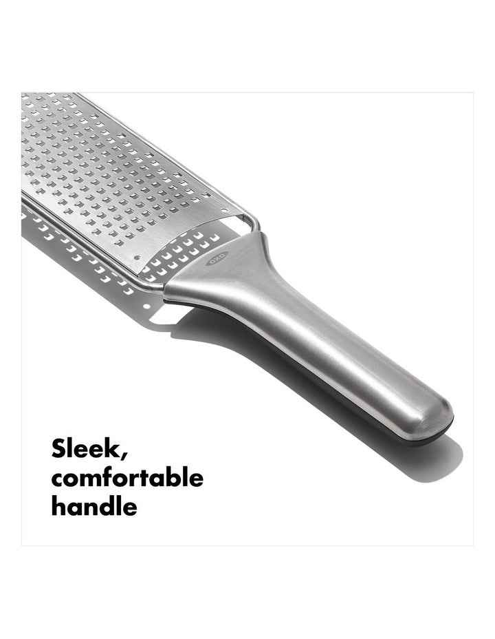 Steel Medium Grater in Silver