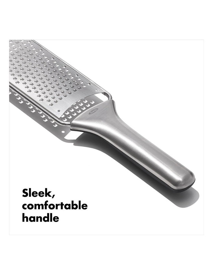 Steel Medium Grater in Silver