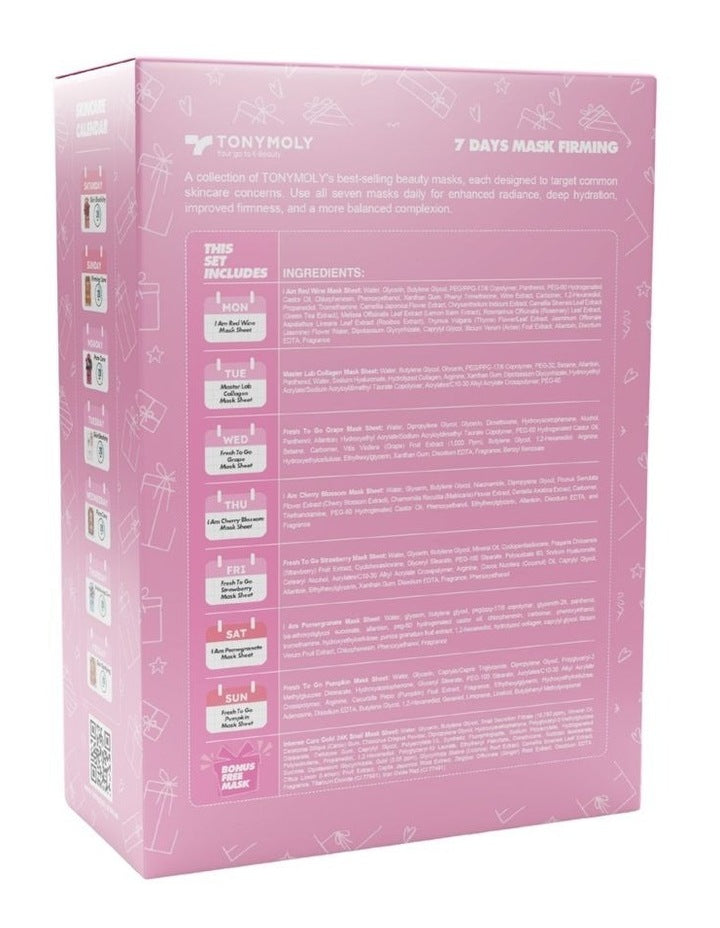 7 Days of Firming Mask Set 2025