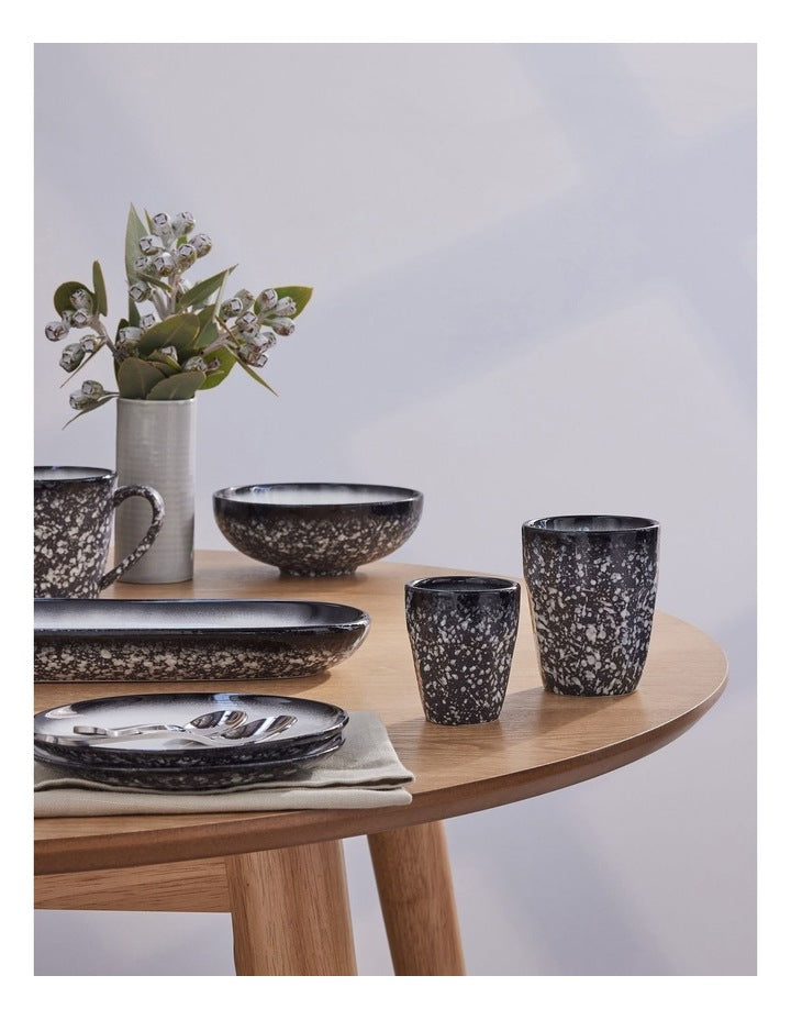 Caviar Granite Espresso Cup 90ml in Multi
