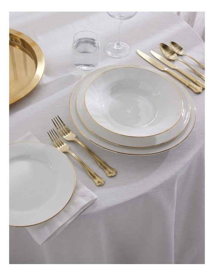 Rim Charger Plate 31cm in White