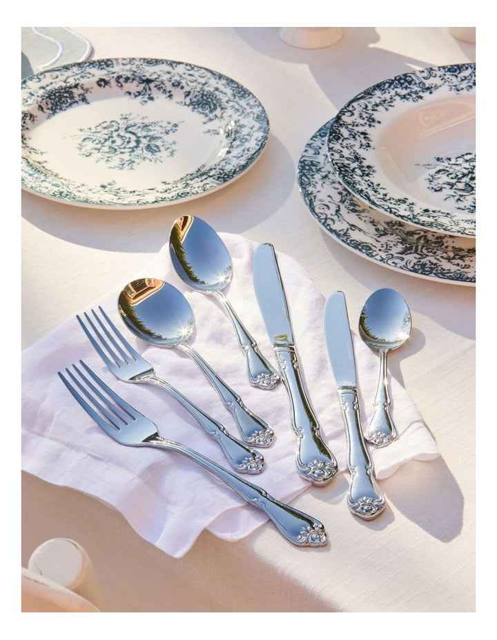 Rosabella Cutlery Set 24 Piece in Stainless Steel