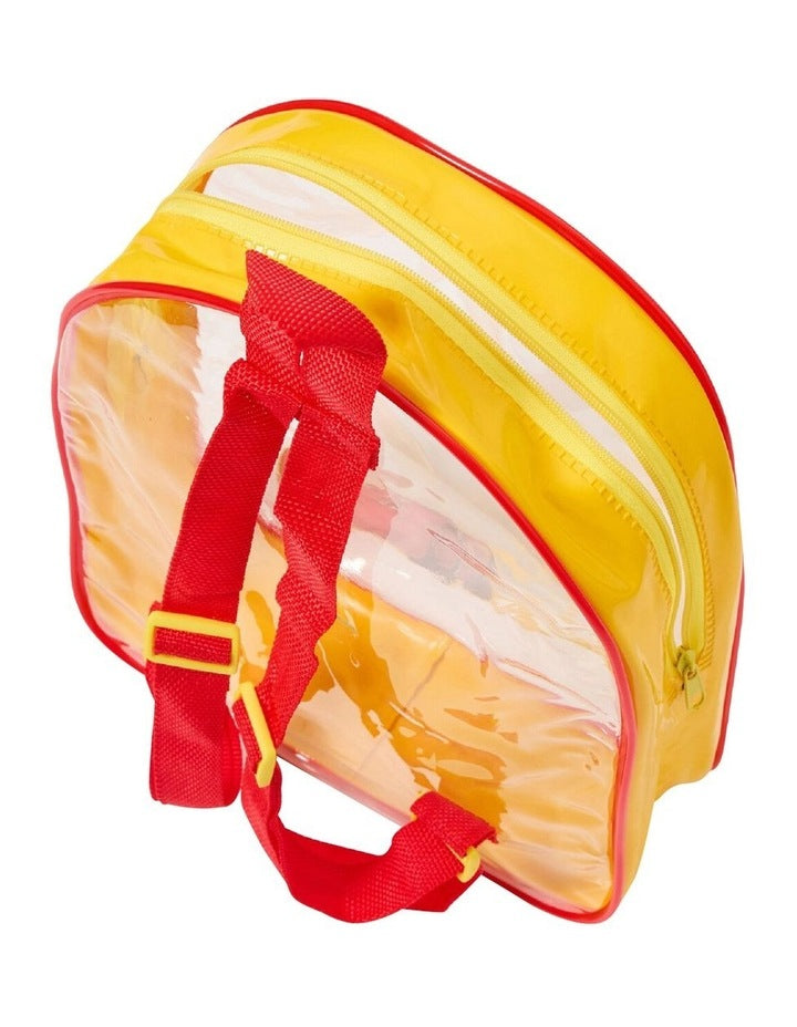 Backpack & Accessories Set in Red