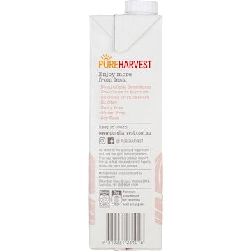PureHarvest Organic Almond Original Long Life Milk UHT 1L