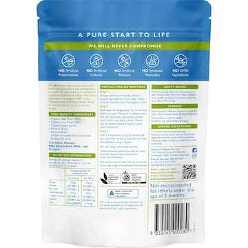 Bellamy's Organic Baby Porridge 5+ Months 125g