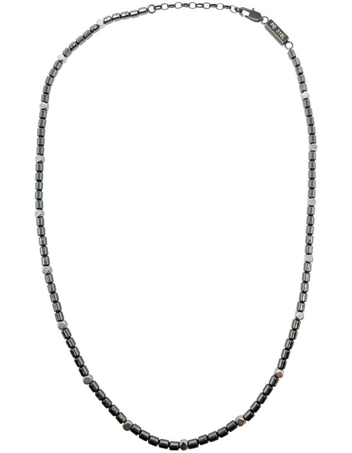 Grounded Hematite Necklace