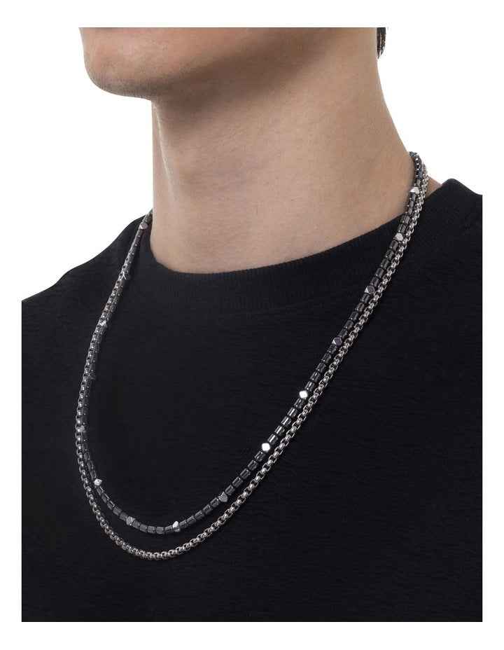 Grounded Hematite Necklace