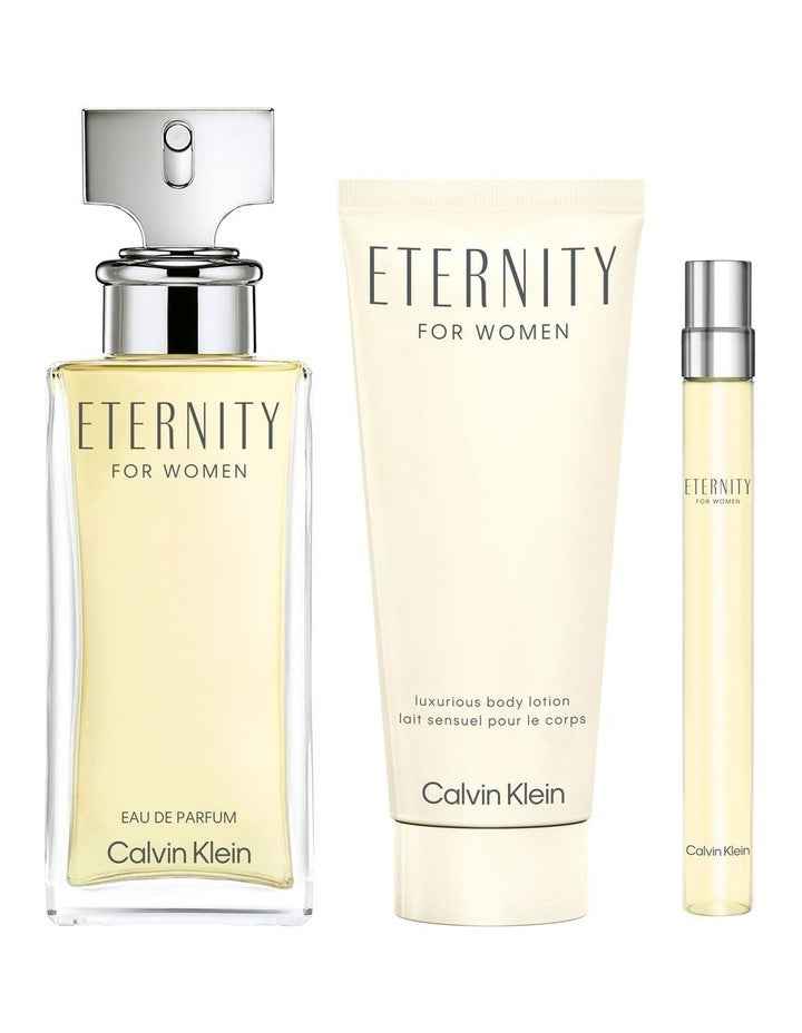 Eternity Eau De Parfum And Body Lotion Trio Gift Set