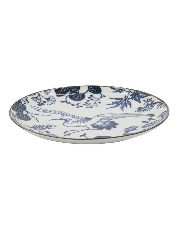 Flora Japonica Plate 20cm in Blue