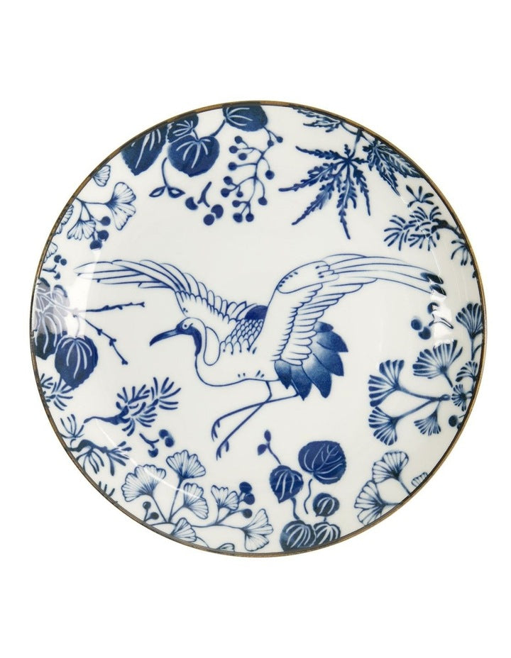 Flora Japonica Plate 20cm in Blue
