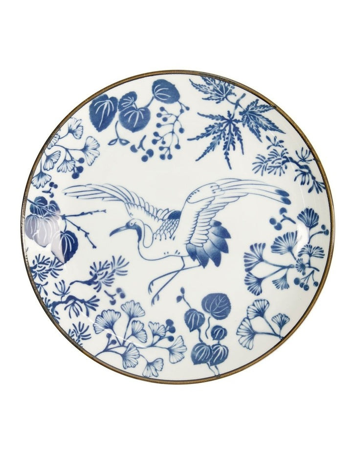 Flora Japonica Plate 25cm in Blue