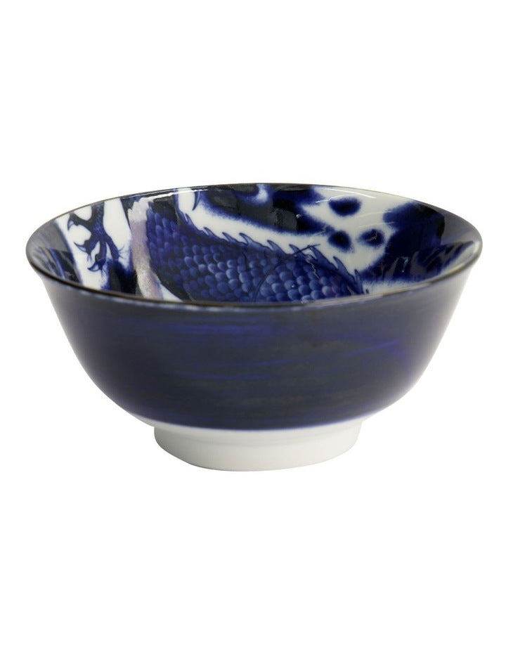 Japonism Dragon Tayo Bowl 14x6cm in Blue