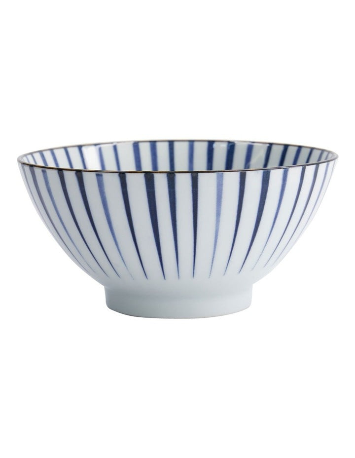 Natsu Tokusa Mixed Bowl 18x9.5cm in Blue