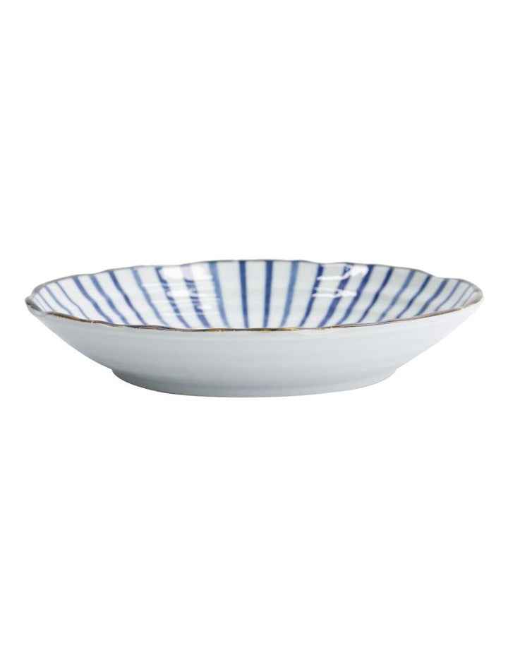 Natsu Tokusa Plate 22cm in Blue