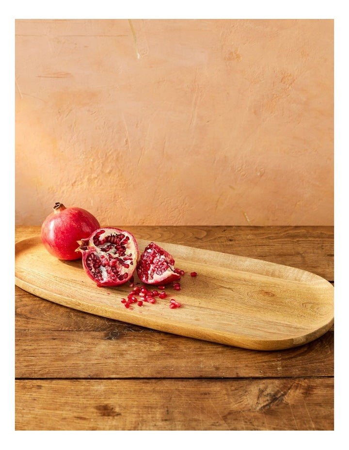 Big Love Serving Board 57 X 25cm in Brown