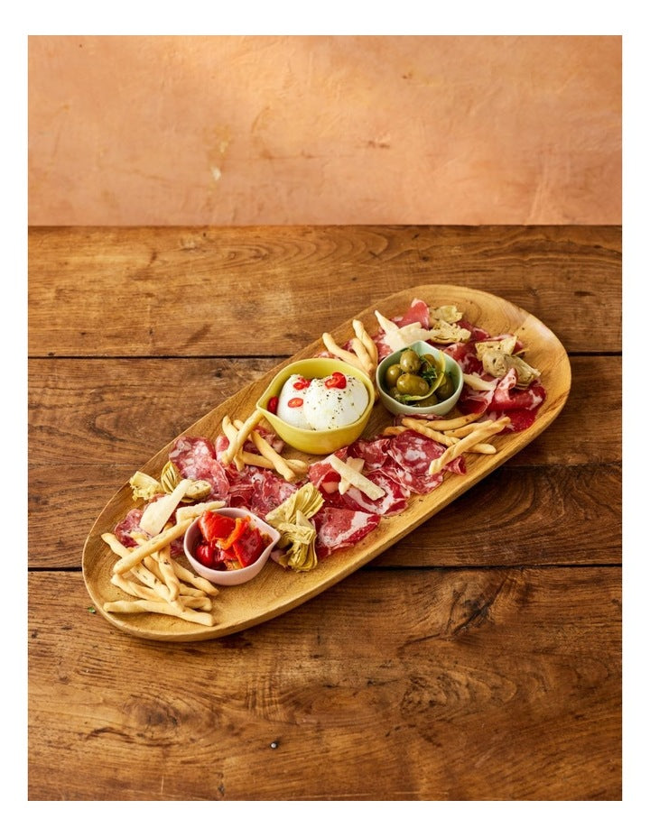 Big Love Serving Board 57 X 25cm in Brown