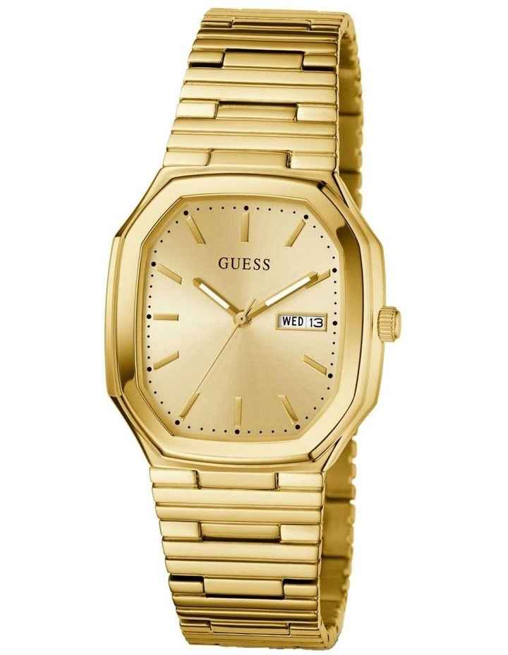 Mens Gold Tone Date Watch