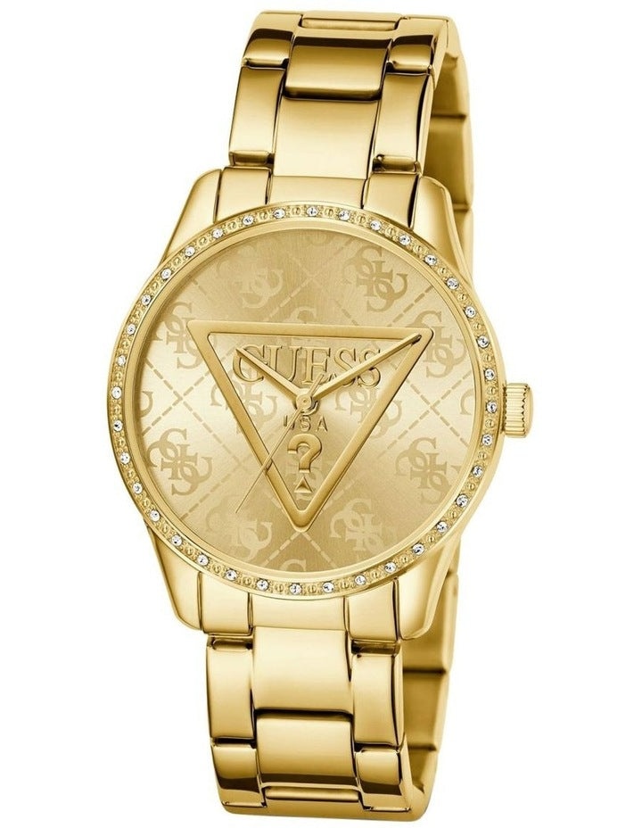 Ladies Analogue Watch in Gold