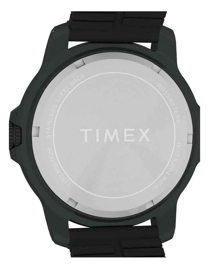 Expedition Timberline Silicone Strap Watch 42mm in Black