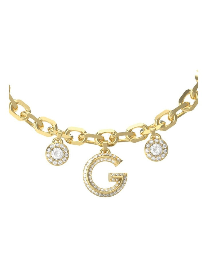 G Crystal Bracelet in Gold