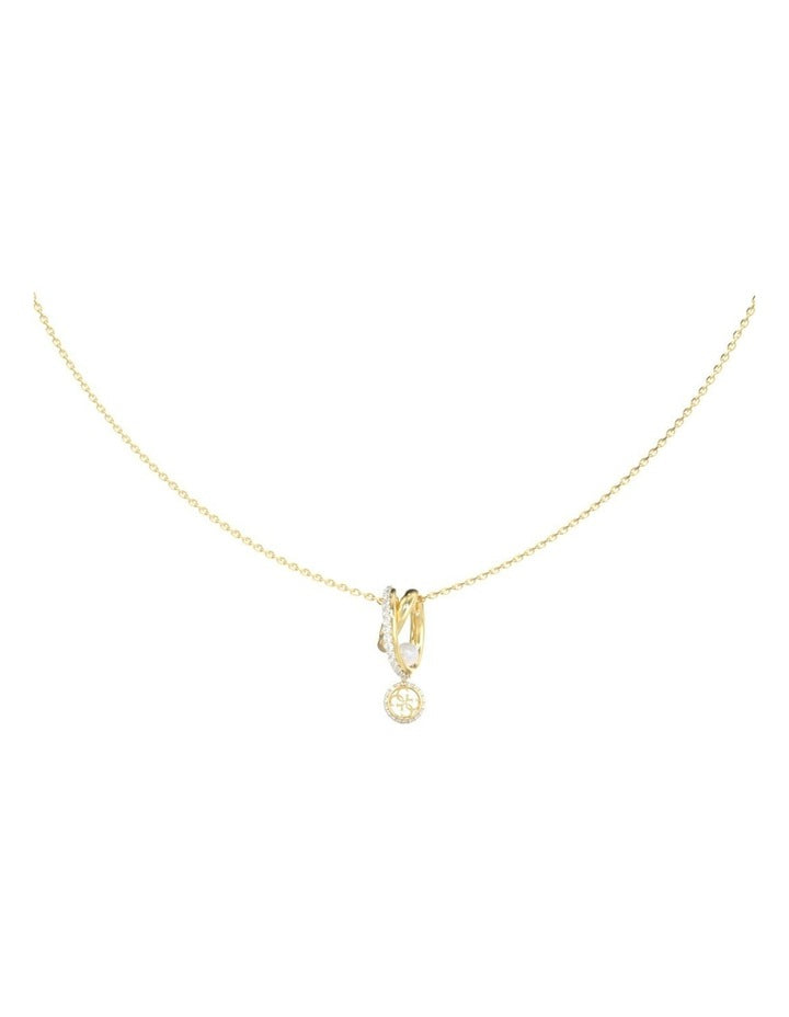 Tiny Pearly Necklace in Gold