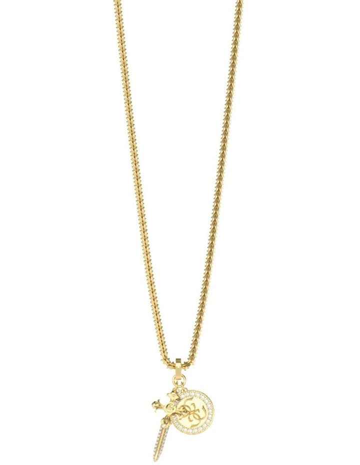 Rebel Knight Necklace in Gold