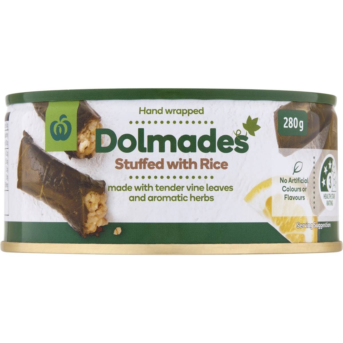 Woolworths Dolmades Traditional Traditional 280g