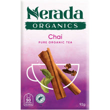 Nerada Organic Chai Tea 50 Pack 93g