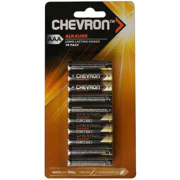 Chevron Alkaline Aaa 10 Pack