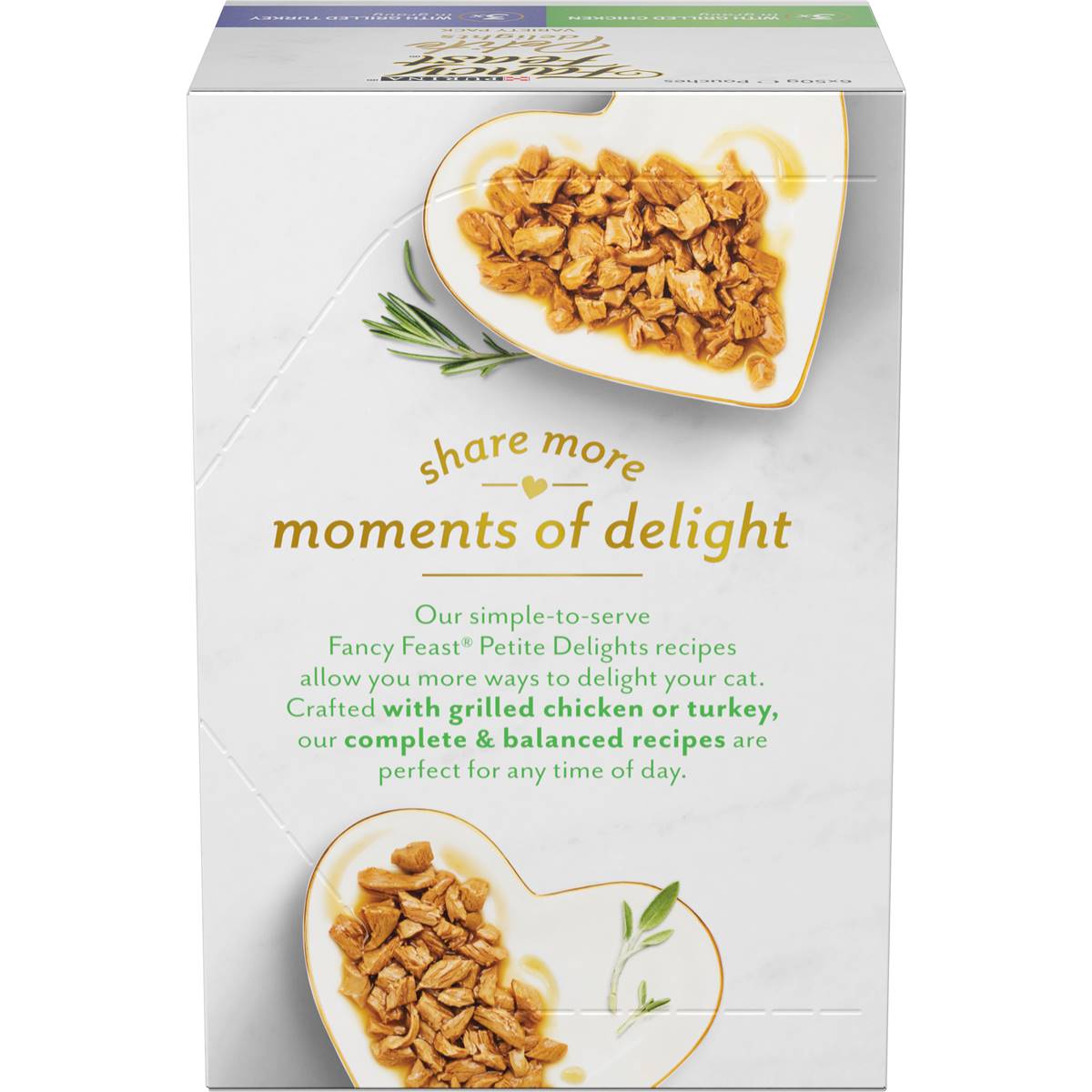 Fancy Feast Petite Delights Chicken & Turkey Cat Food 6 Pack