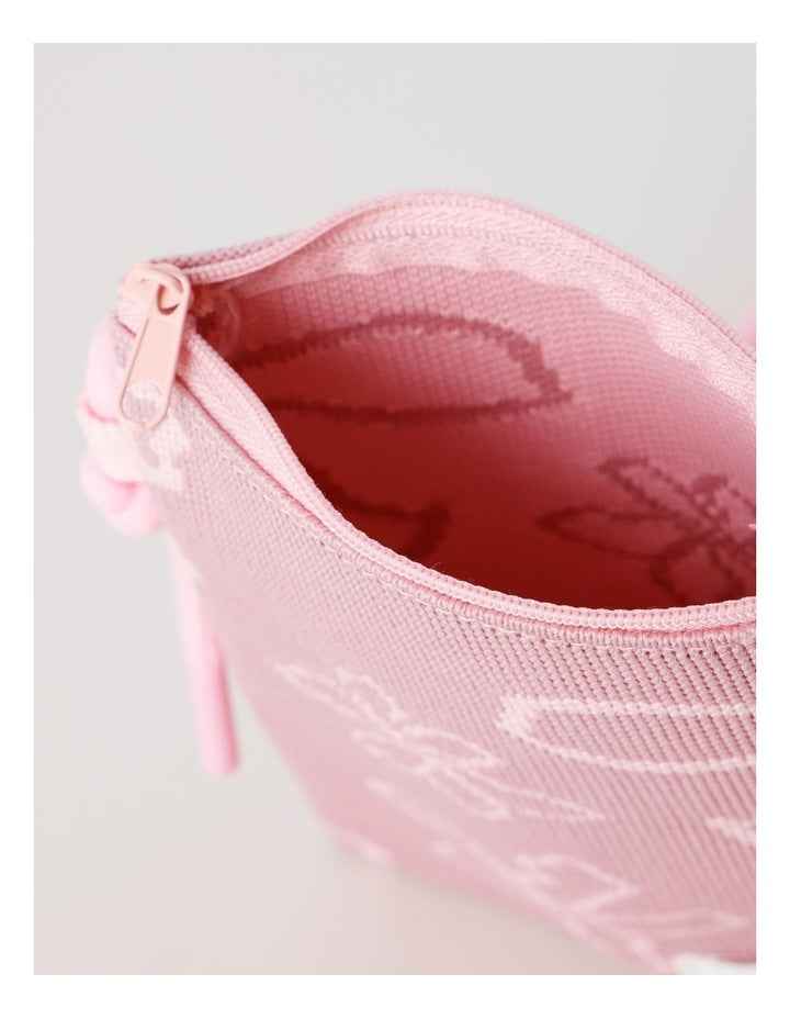 Knitted Crossbody Bag in Pink