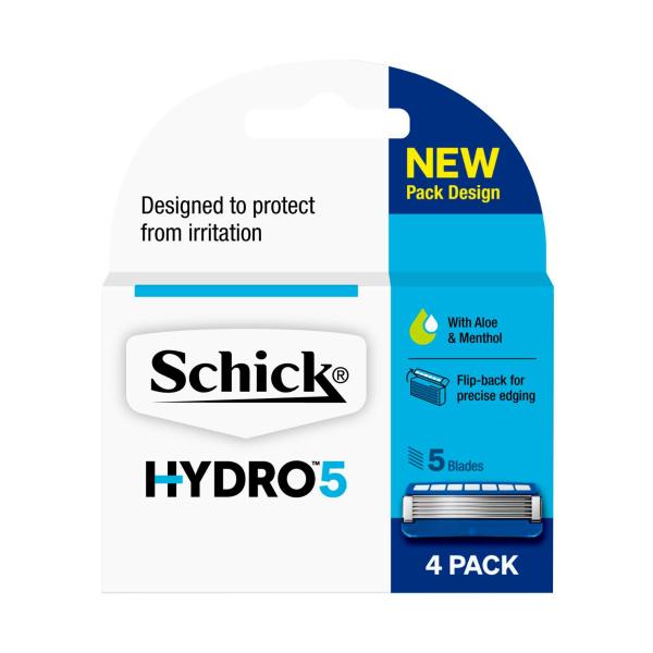 SCHICK HYDRO 5 BLADES 4PK