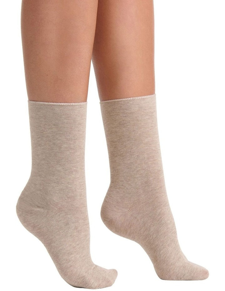Comfort Top Sock in Oatmeal