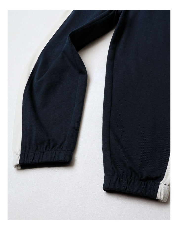 Essentials Jersey Jogger in Navy