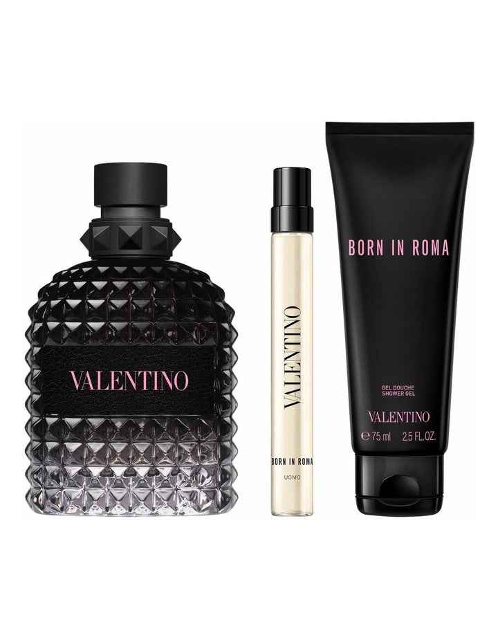 Born In Roma Uomo 100ml Set (Includes BIR Uomo 10ml & Shower Gel 75ml)