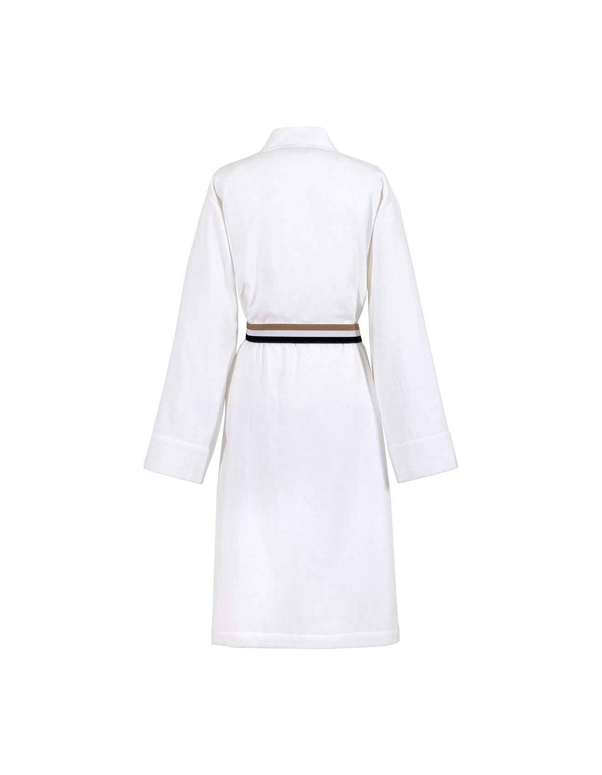 B Linea 280GSM Cotton Kimono Bathrobe White