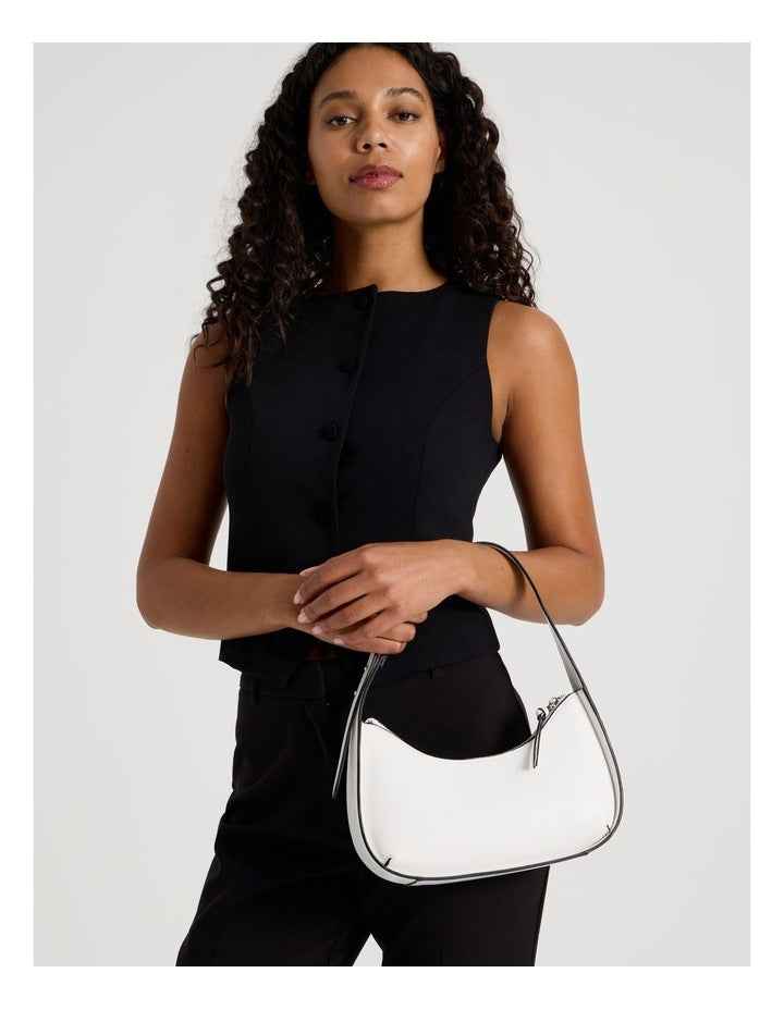 Miley Shoulder Bag in White