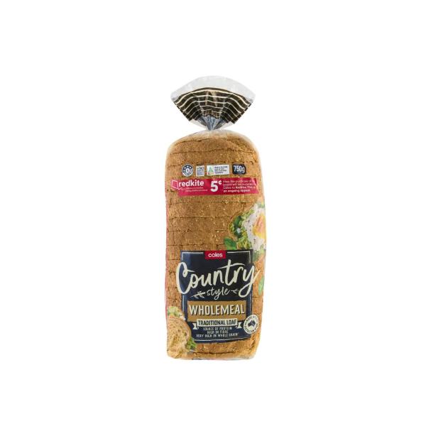 COLES COUNTRY LOAF WHOLEMEAL