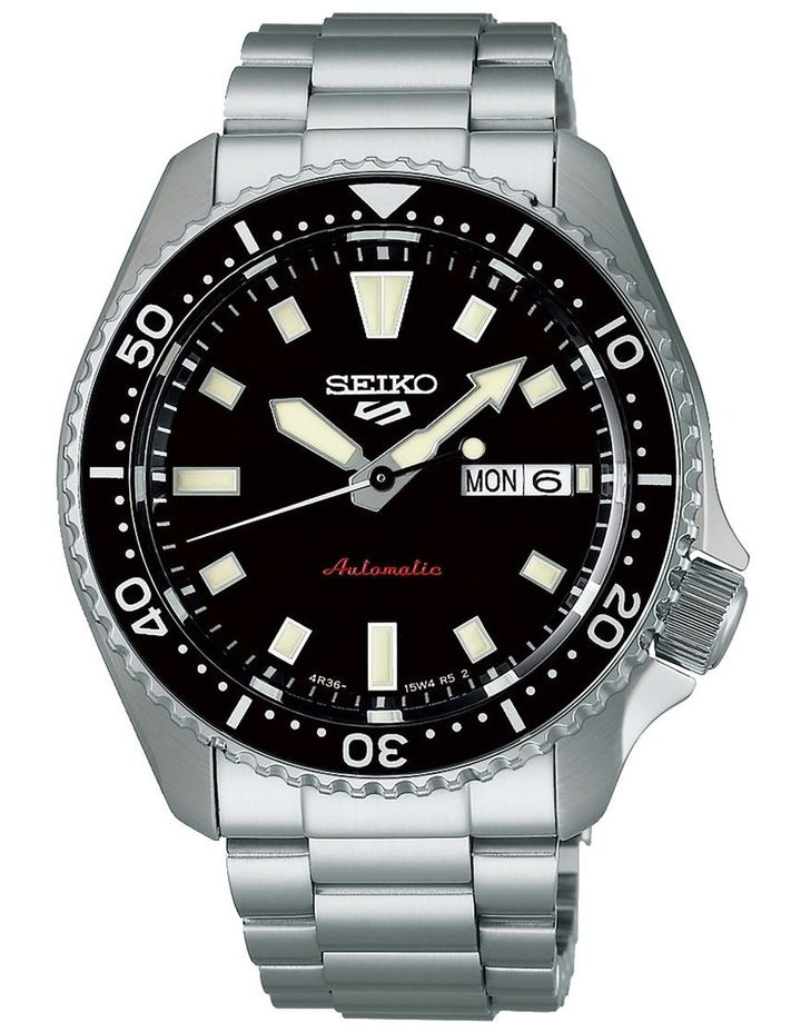 Seiko 5 Sports Watch SRPL85K SKX in Silver