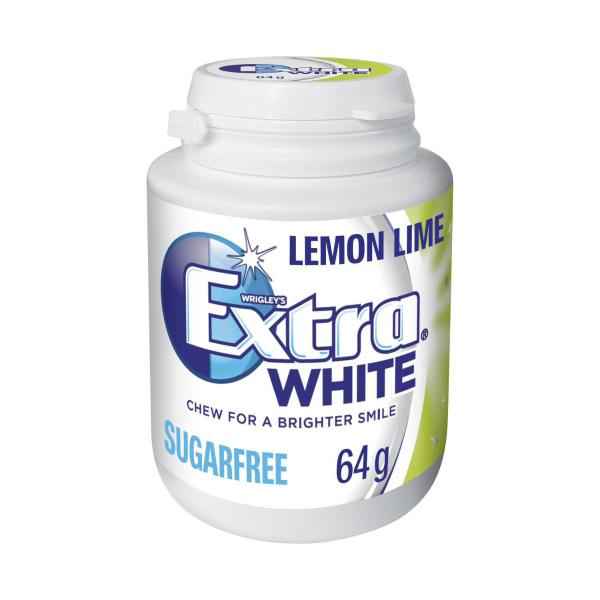 White Lemon Lime Sugar Free Chewing Gum